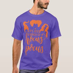 Camiseta Es sólo un Bunch Hocus_PocusFunny Witch Halloween 