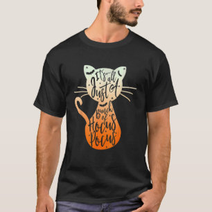 Camiseta Es Sólo Un Montón De Gato De Hocus Pocus Halloween