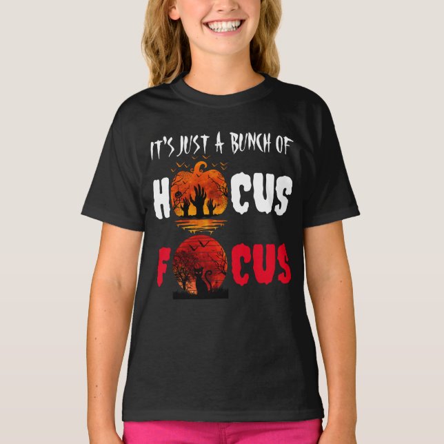 Camiseta Es solo un montón de manos de Hocus Pocus Hallowee (Anverso)