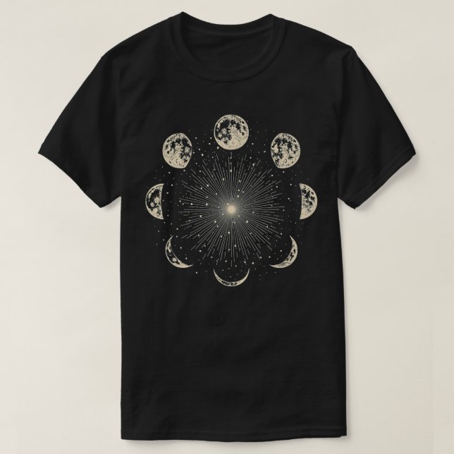 Camiseta Es sólo una fase de astronomía lunar (Diseño del anverso)