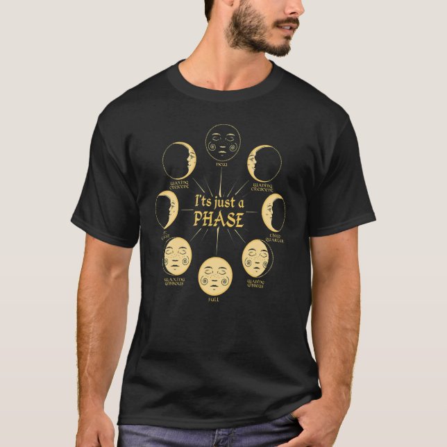 Camiseta Es solo una fase espacial (Anverso)