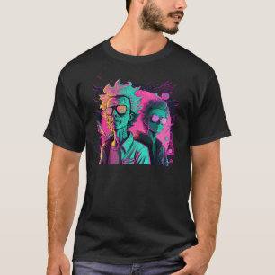 Camiseta ¡Es Synthwave Morty! v1 (sin texto)
