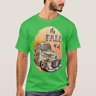 Camiseta Es temporada de camiones de otoño