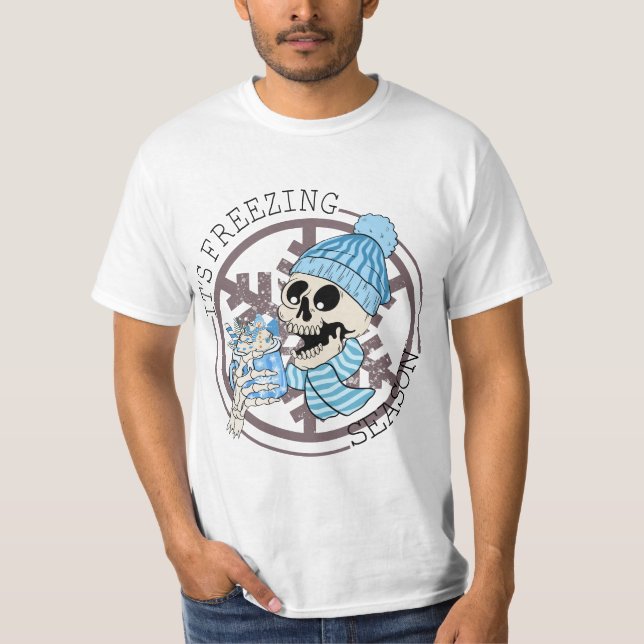 Camiseta Es temporada helada (Anverso)