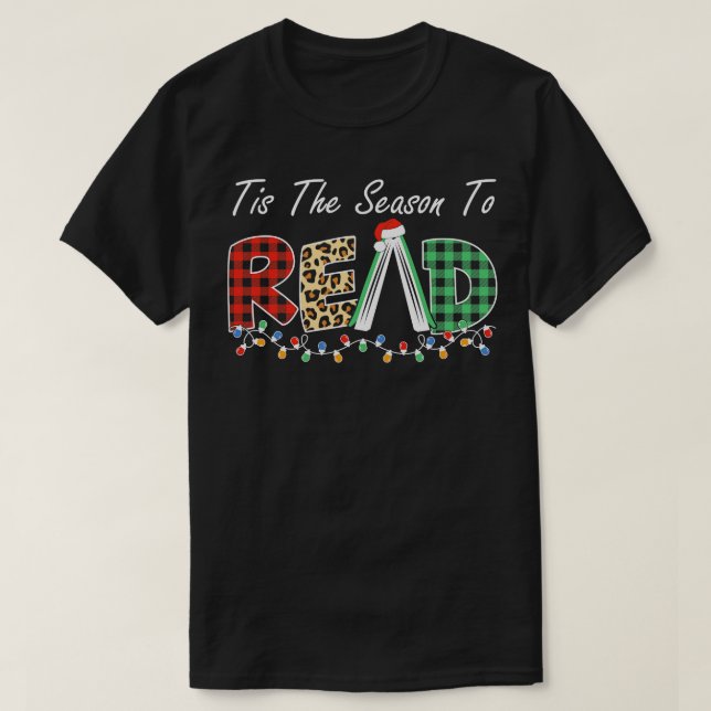 Camiseta Es temporada para leer 1 (Diseño del anverso)