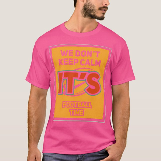 Camiseta Es Tiempo De Fútbol (Anverso)