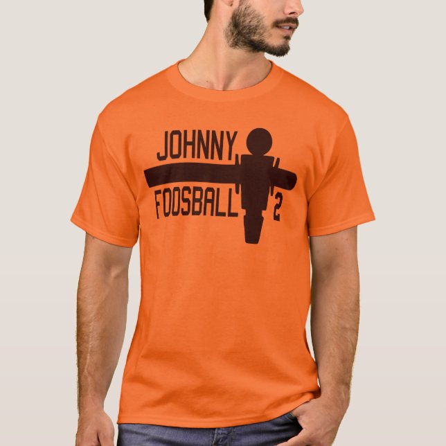 Camiseta ¡Es tiempo de Johnny Foosball! (Anverso)