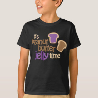 Camiseta Es tiempo de la jalea de la mantequilla de