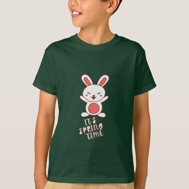 Camiseta Es tiempo de primavera (Anverso)