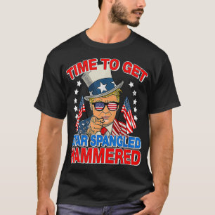 Camiseta Es Tiempo De Trump De Hacerse Estrella En El 4 De 