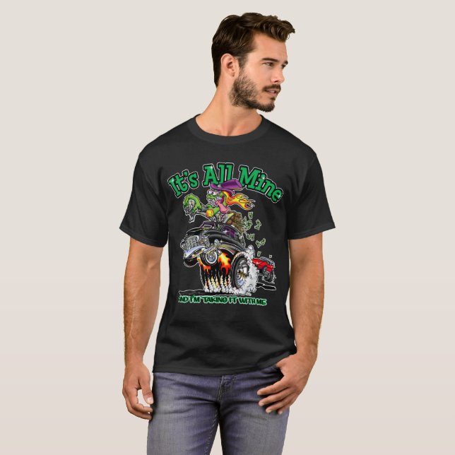 Camiseta Es toda la mina (Anverso completo)