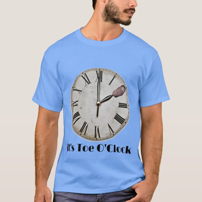 Camiseta Es Toe O'Clock (Anverso)