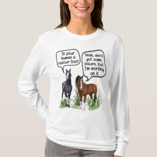 Camiseta ¿Es tu rescate también un humano?