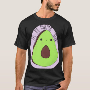 Camiseta Es un aguacate gracias al arte pegatina