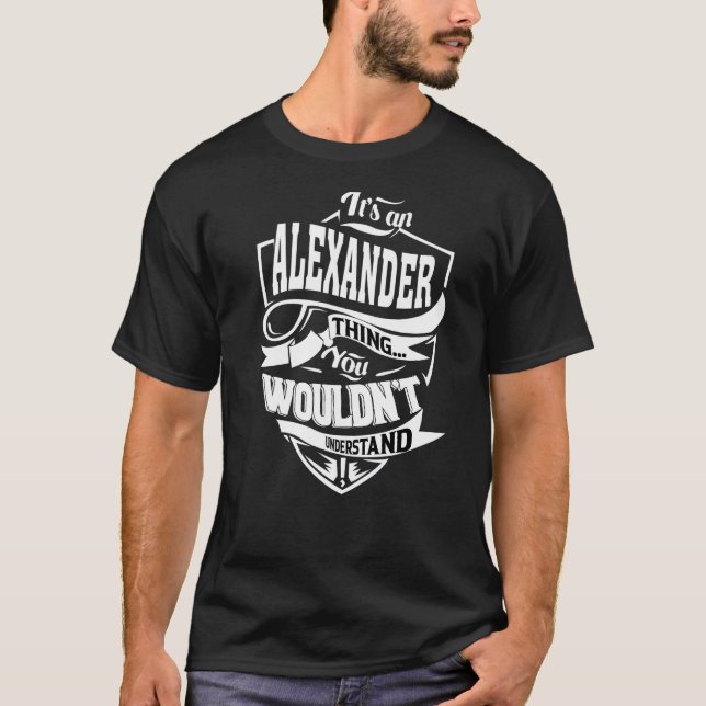 Camiseta Es un Alexander Thing (Anverso)