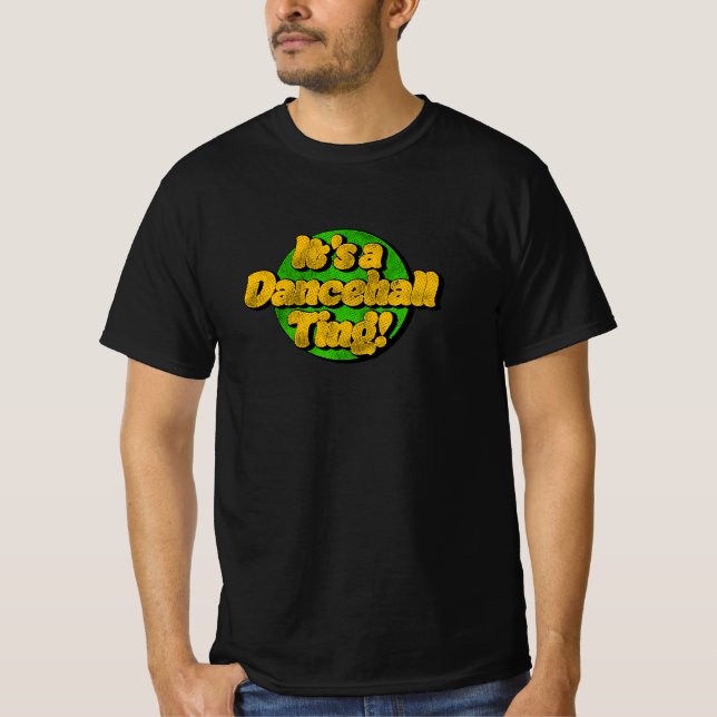 Camiseta ¡Es un baile de dancehall! Reggae T-Shirt (Anverso)