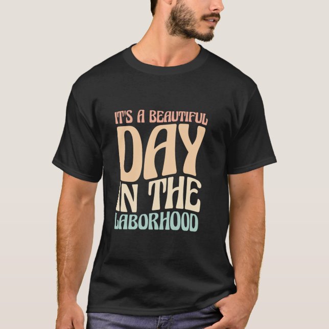 Camiseta Es un bello día en la vida laboral (Anverso)