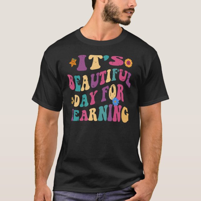 Camiseta Es un bello día para aprender el St. (Anverso)