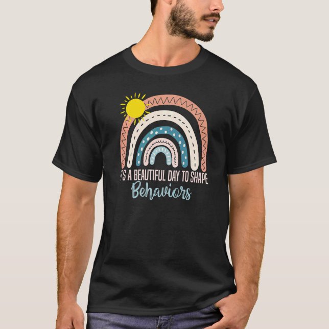 Camiseta Es un bello día para moldear comportamientos de au (Anverso)
