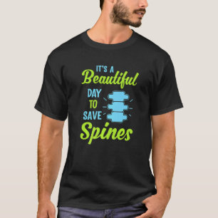 Camiseta Es un bello día para salvar la ola de espinas espi