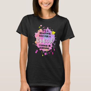 Camiseta Es un bello día para un cambio radical en la Enfer