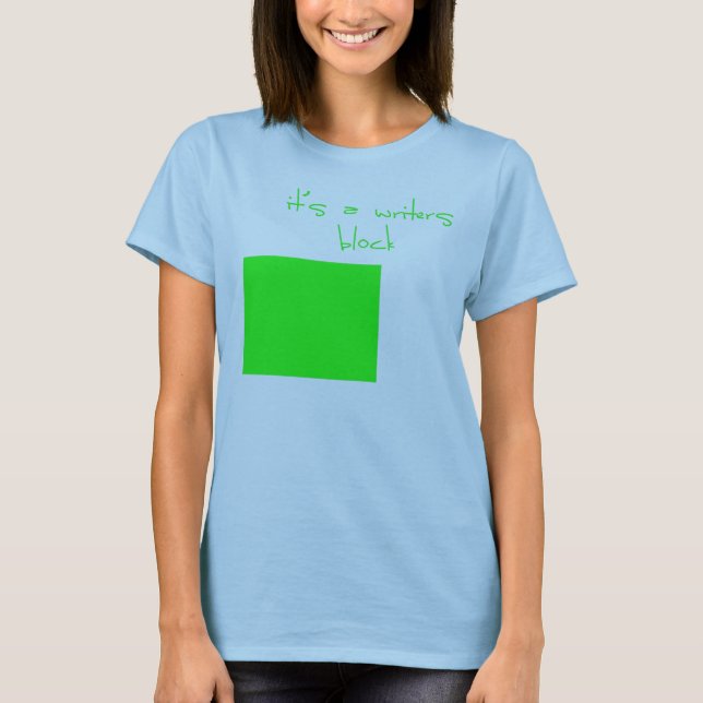 Camiseta es un bloque de los escritores (Anverso)