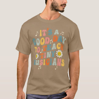 Camiseta Es un buen día para cada músico profesor Flo