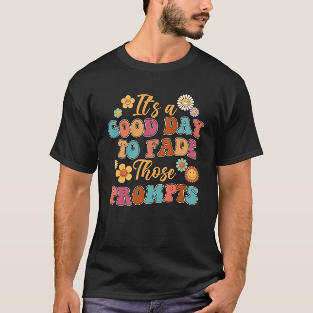 Camiseta Es un buen día para desvanecerse esos motivos del  (Anverso)