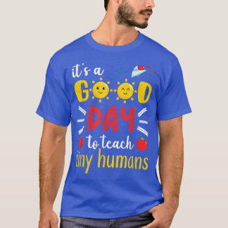 Camiseta Es un buen día para enseñar a los pequeños jardine