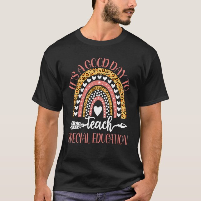 Camiseta Es un buen día para enseñar a profesores de educac (Anverso)