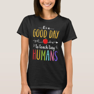 Camiseta Es un buen día para enseñar a un pequeño profesor