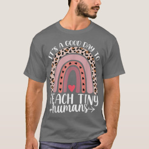 Camiseta Es Un Buen Día Para Enseñar A Un Pequeño Proveedor