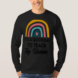 Camiseta Es Un Buen Día Para Enseñar A Un Pequeño Proveedor