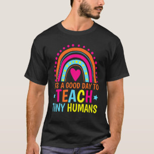 Camiseta Es Un Buen Día Para Enseñar A Un Pequeño Proveedor