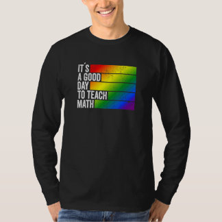 Camiseta Es un buen día para enseñar matemáticas