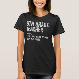 Camiseta Es un buen día para enseñar octavo grado para 8vo