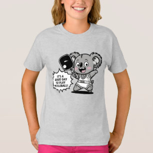 Camiseta Es un buen día para jugar al baloncesto