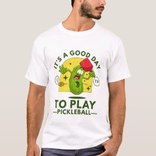 Camiseta Es un buen día para jugar al pickleball