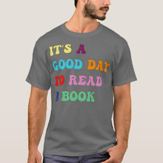 Camiseta es un buen día para leer a un amante de la lectura