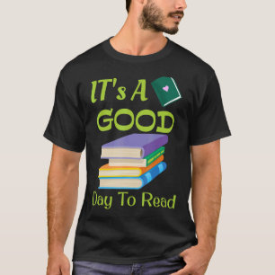 Camiseta Es un buen día para leer la lectura 3