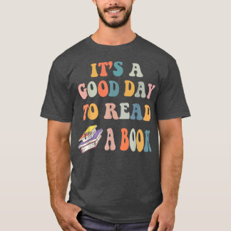 Camiseta Es un buen día para leer libros divertidos leer L