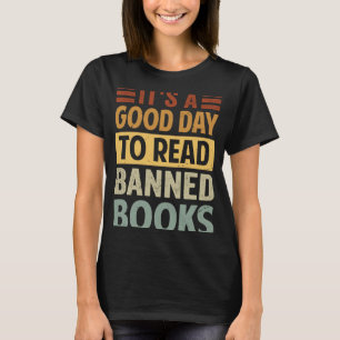 Camiseta Es un buen día para leer libros prohibidos Irony S