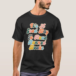 Camiseta Es un buen día para leer libros prohibidos leyendo