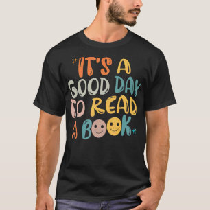 Camiseta Es Un Buen Día Para Leer Los Regalos De Libros Par
