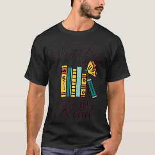 Camiseta Es un buen día para leer Premium