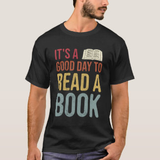 Camiseta Es Un Buen Día Para Leer Un Divertido Regalo De Vi