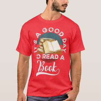 Camiseta Es un buen día para leer un libro (2)