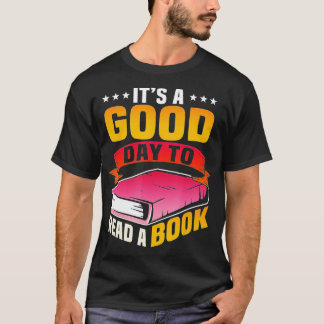 Camiseta Es un buen día para leer un libro (2)