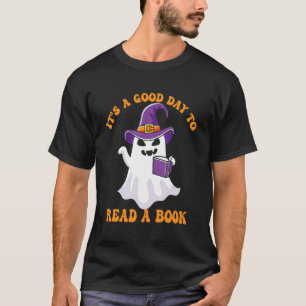 Camiseta Es un buen día para leer un libro de lectura fanta