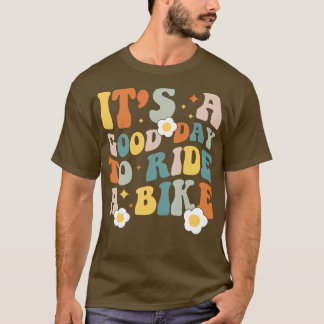 Camiseta Es Un Buen Día Para Montar En Bicicleta Vibracione